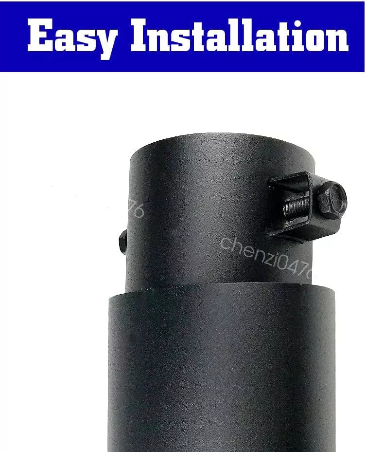 2X For Maserati Quattroporte Car Exhaust Pipe Tip Rear Throat Muffler Tailpipe