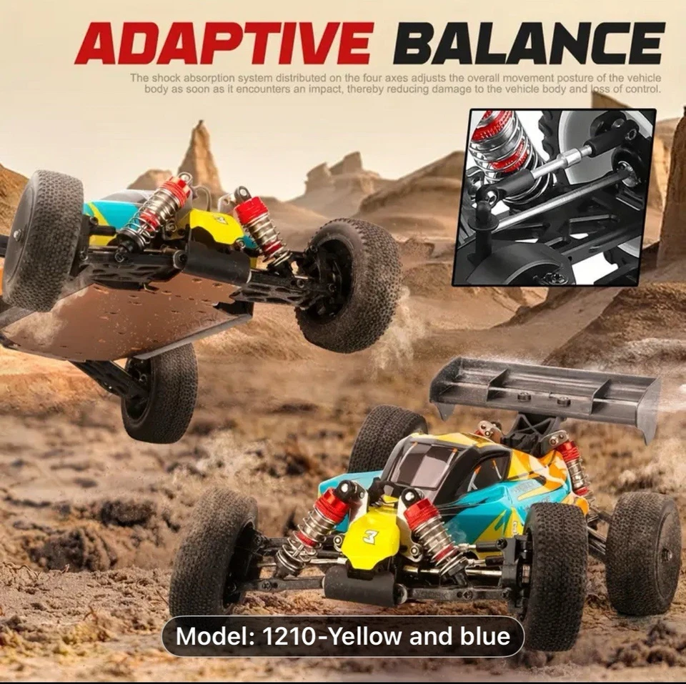 Combo Buggy y Monster Truck escala 112 sin escobillas dos y uno radiocontrol. Foto 4 de 4