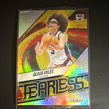2025-26 Panini Prizm Olivia Miles Fearless Silver Prizm Rookie Minnesota Lynx#24