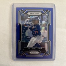 2024 Panini Prizm Luisangel Acuna Blue Prizm /199 - White Sox