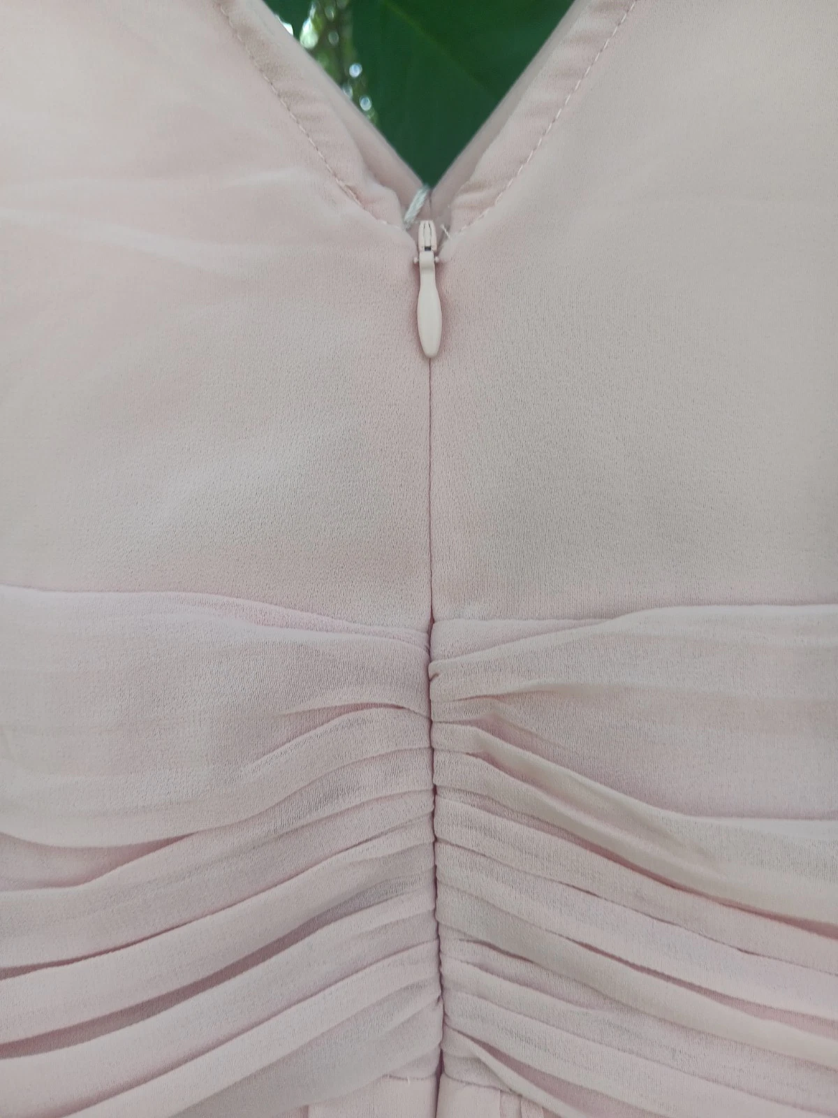 5x US18 Ever grazioso abito rosa blush volant plissettato San Valentino sexy Pasqua