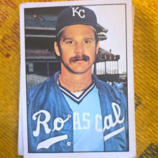 SSPC 1975 SSPC Dennis Leonard Kansas City Royals #164 Rookie Baseball Card. rookie card picture