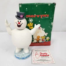 Frosty the Snowman 6.5" Bobblehead Mervyn's 2001 Vtg In Box Exclusive Mervyns