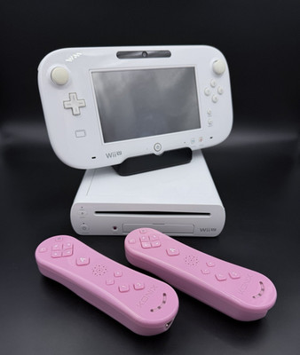 Nintendo Wii U 8GB Spielekonsole + Gamepad | Weiß | Basic Pack | mit 2x Remote