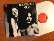 BUCKINGHAM & NICKS 1978 PRC prs STERLING Matrix Polydor 5058 Reissue 72 label lp