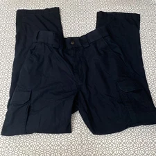 511 Tactical Pants Men’s 28x30 Cargo Black Work Tac105-C Security EMT Police