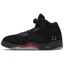 Jordan Air Jordan 5 Men's Black Red Halloween Basketball Sneakers HQ7978-001