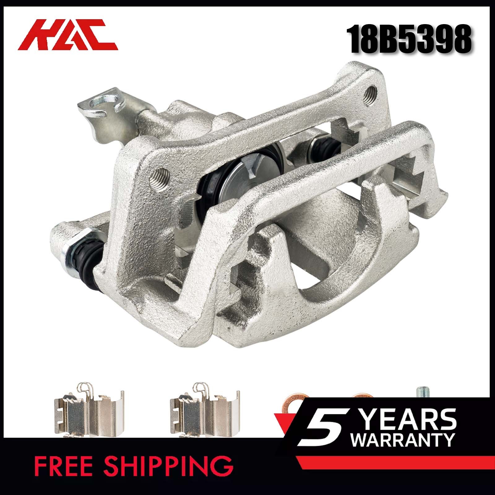 Rear Right Brake Caliper w/Bracket For 2012-2016 2017-2020 Dodge Grand Caravan