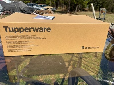 Tupperware Chef Series II Cookware Essentials 6-PC Set BRAND NEW 