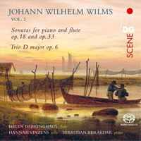 Johann Wilhelm Johann Wilhelm Wilms: Sonatas For Piano And Flute, Op. 18.. (Cd)