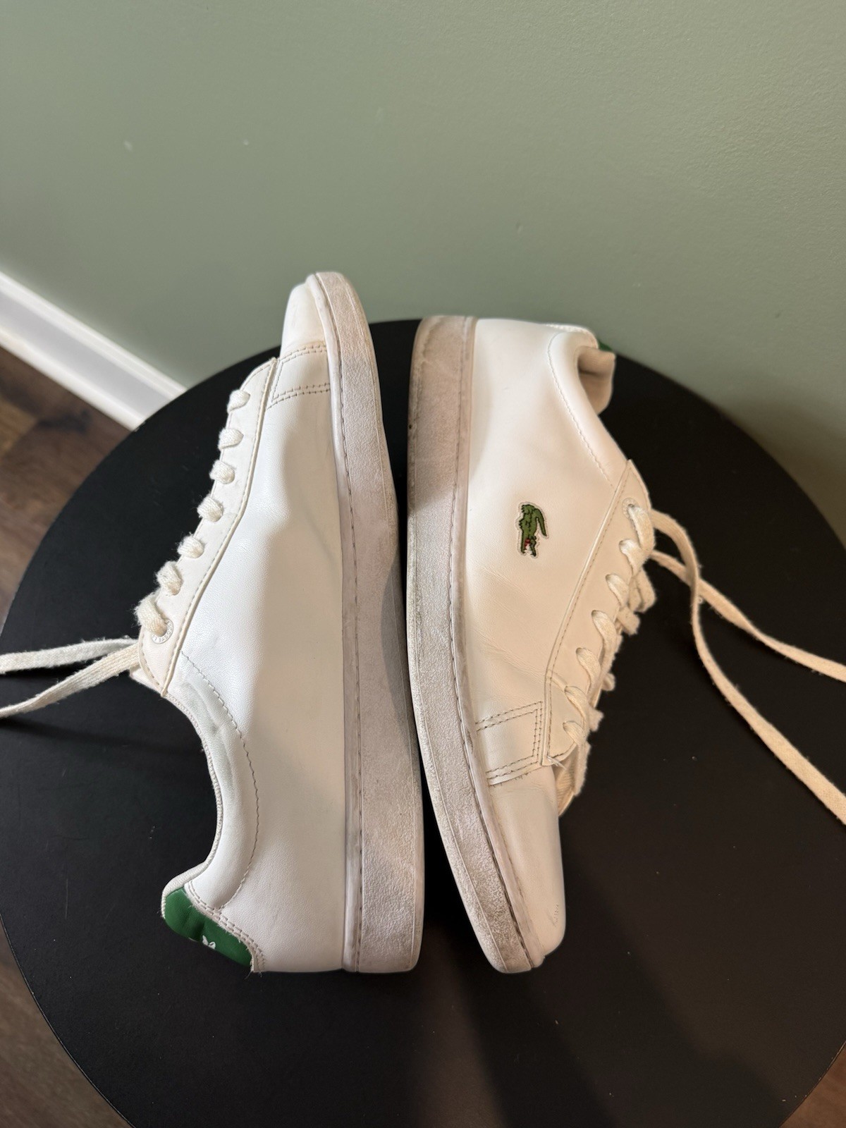 Lacoste Men's Hydez 119 1 P SMA Lifestyle Sneaker Shoes Size 11.5 White Leather thumbnail 15