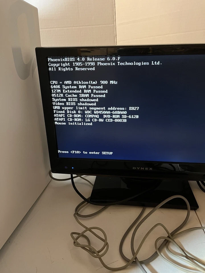 Computadora PC Compaq Presario 7000 de colección ranura AMD A 900Mhz publicaciones RARAS sin dosis HD Foto 3 de 4