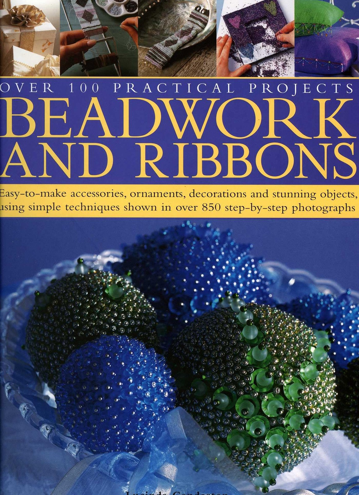 Beadwork and Ribbons Get Bold and Inventive with Beads by Lisa Brown HARDBACK - Image 3