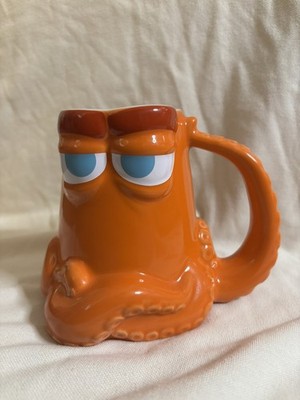 Disney Pixar Finding Dory Hank the Octopus 3D Coffee Mug 16oz Disney Store NM+