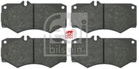 Febi Bilstein 16033 Bremsbelagsatz FüR Scheibenbremse Bremsbelagsatz