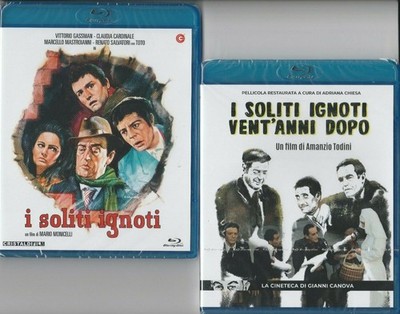 2 Blu-ray DIE ÜBLICHEN UNBEKANNTEN + DIE ÜBLICHEN UNBEKANNTEN ZWANZIG JAHRE DANACH 2 Filme Gassman Toto