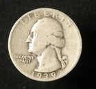 USA 1939 S Washington Quarter - Silver - Semi Key