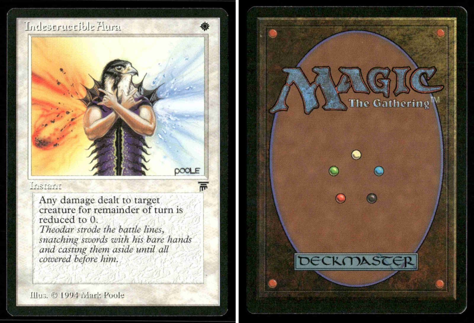 Indestrutible Aura Legends Magic the Gathering MTG