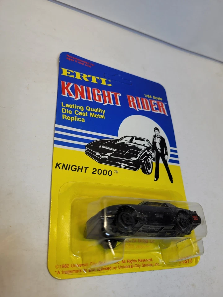 ERTL KNIGHT RIDER CASE BREAK  1982 ~ DIECAST CAR MOC ~ TRANS AM Hasselhoff ORIg - Image 4 of 4