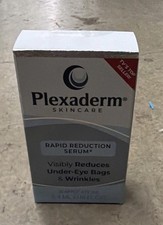 Plexaderm Skin Care Rapid Reduction Serum Bags Wrinkles 18 Applications SEALED
