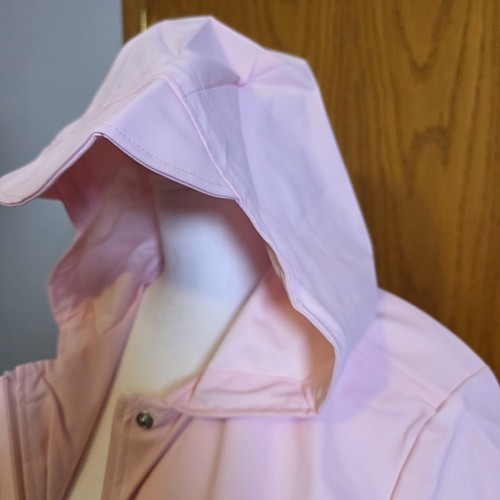 Rains Petal Pink Waterproof Jacket – Size Large Trending Pastel Shade candy - Picture 4 of 10