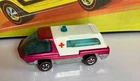 🔥Hot Wheels Redline Rare Rose/Pink Heavyweights Ambulance HK Original! 🔥