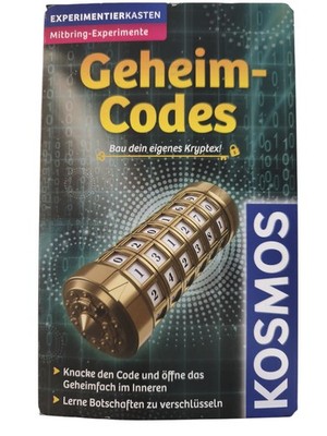 Geheim-Codes Experimentierkasten | Kosmos | Vollständig, innen Neu  