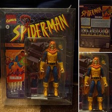 NEW Hasbro Marvel Legends 6  Retro Card Spider-Man Hobgoblin W  free Protector