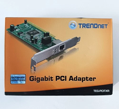 Trendnet Gigabit PCI Adapter ETG-PCIXR 3.1R - NEW