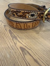Handmade Leather Belt &lsquo;RALPH&rsquo; Youth Western