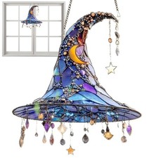 Halloween Witch Hat Design Hanging Ornament Hanging Witches Hats Halloween Decor