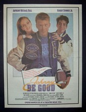 Johnny Be Good (Anthony Michael Hall Robert Downey Jr Uma Thurman) 1988 Movie Ad