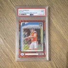 Panini Donruss Bo Nix #369 Optic Preview Red Wave Prizm PSA 9 Broncos