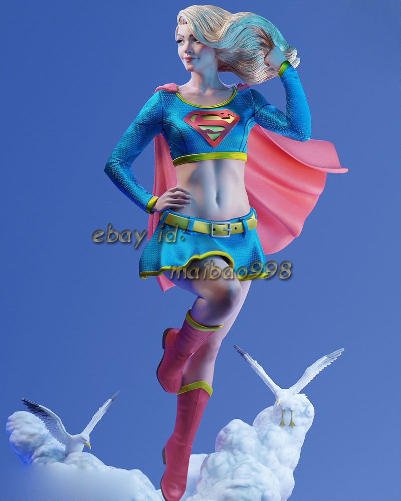 Super Girl 1/8 1/6 3D Print Garage Kit Figure Model Kit Unpainted Unassembled GK