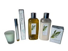 RARE GIFT SET Crabtree Evelyn Lily Of The Valley Lotion Shower Gel Soap Perfume