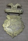 Vintage Souvenir Grand Army Of The Republic G.A.R. Encampment Lapel Pin Pinback
