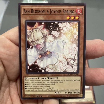 X3! Playset  Ash Blossom & Joyous Spring L5DD-ENC09 Common NM! +Bonus FREE SHIP