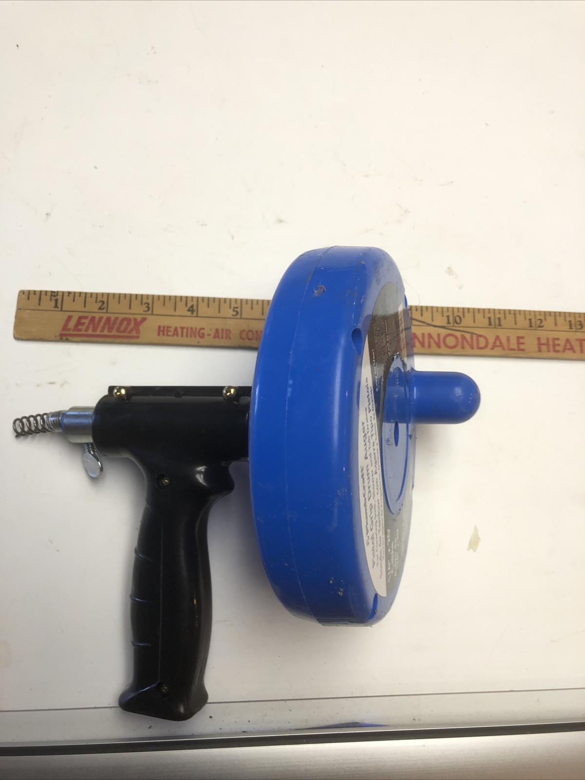 BrassCraft 7750345L 1/4 in. x 20 ft. PistolGrip Drum Auger