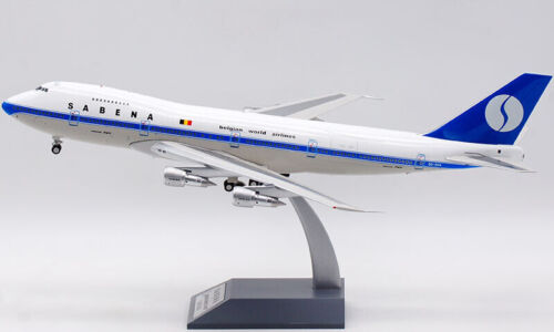 Inflight IF742SN0422 Sabena Boeing 747-100 OO-SGA Diecast 1:200 Jet AV Modell Neu - Bild 7 von 18