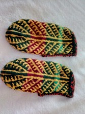 Knitted warm socks size 5
