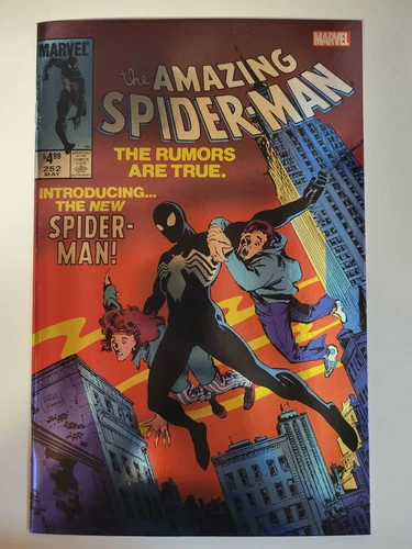 Amazing Spider-Man #252 Marvel 2024 Facsimile Foil Cover 9.4 Near Mint