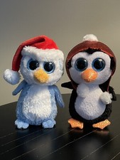 FAIRBANKS & GALE the PENGUINS Beanie Boos 6” *No Tags*