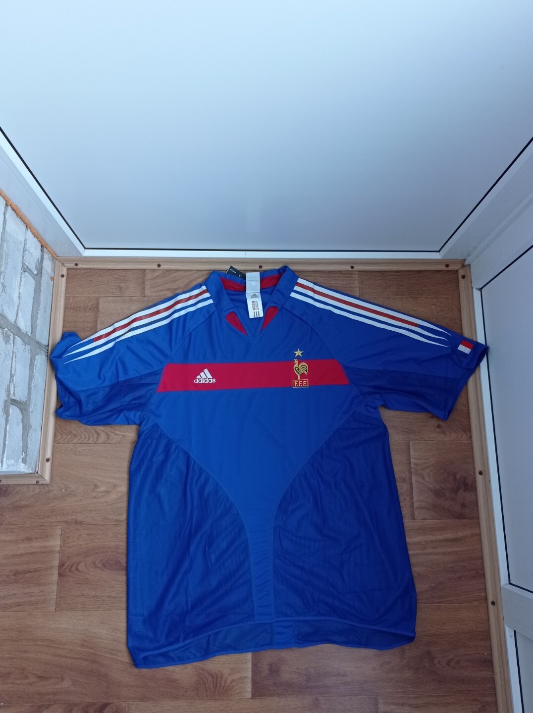 FRANCE FOOTBALL SHIRT 2004-2006 NATIONAL TEAM ORIGINAL JERSEY SIZE XL Replica