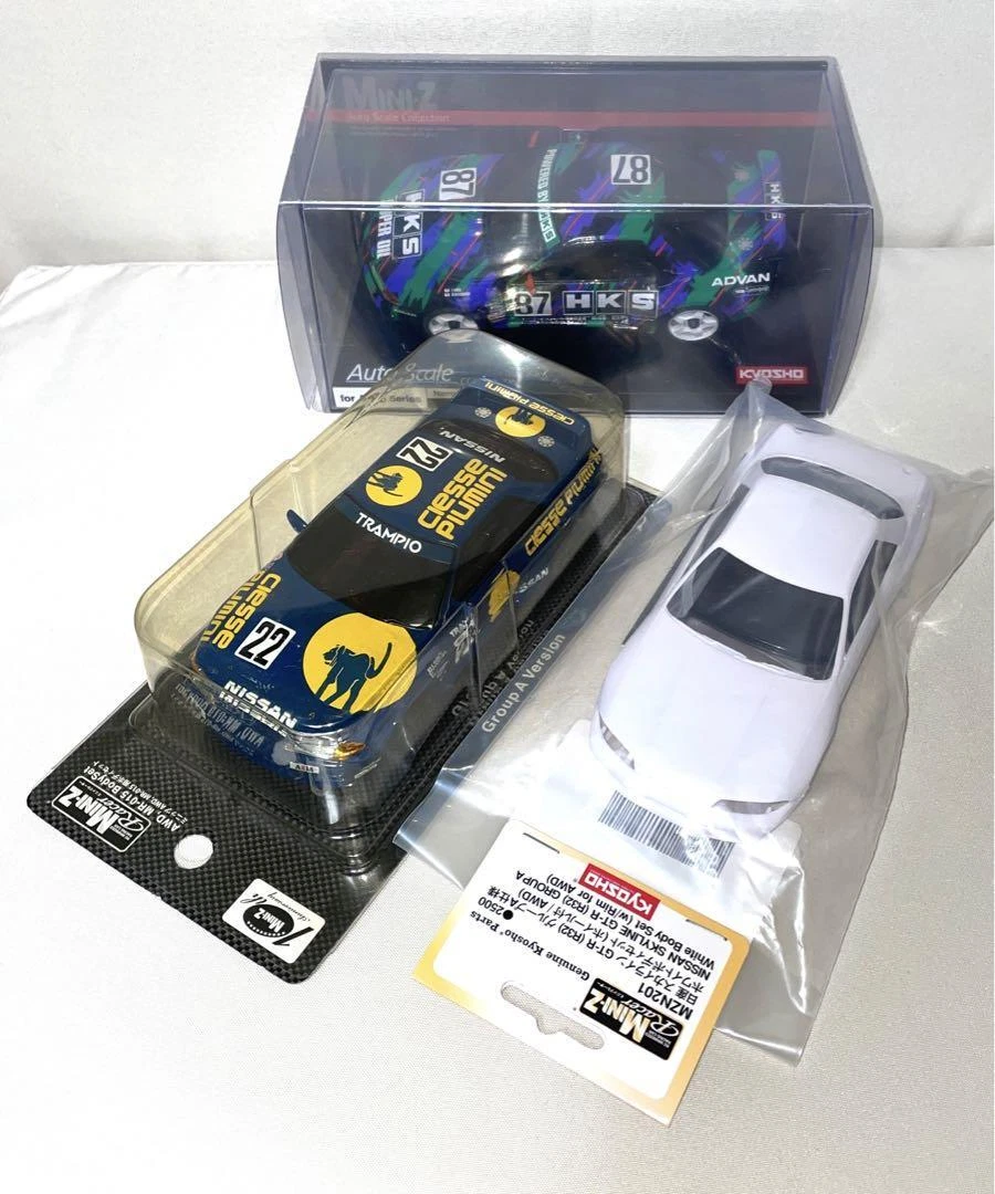 Kyosho Mini-Z Nissan Skyline Gt-R R32 Asc 3-Piece Set Model Car | eBay