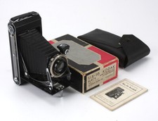 KODAK SIX-16, 124/4.5 KODAK ANASTIGMAT IN COMPUR DEPOSITS , BOXED/cks/193057