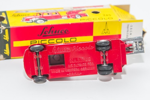 Schuco Piccolo Magirus Fire Engine No Corgi No Spot On No Siku No Tekno - Foto 11 di 12