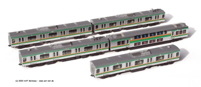 Tomix N 92378 - Triebzug E233-3000 Series Add-On, JR, 5-tlg, aga NEU & OVP