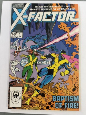 X-FACTOR #1 NEAR MINT 1986 MARVEL COMICS