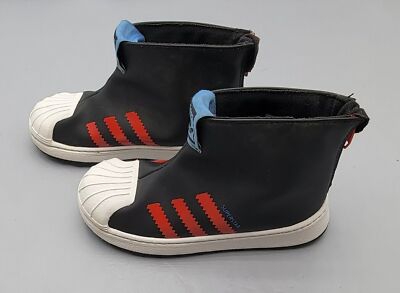adidas gazelle silver green womens x Thug Club Superstar Boot Luxe 'Core Black' Sneakers main image 0