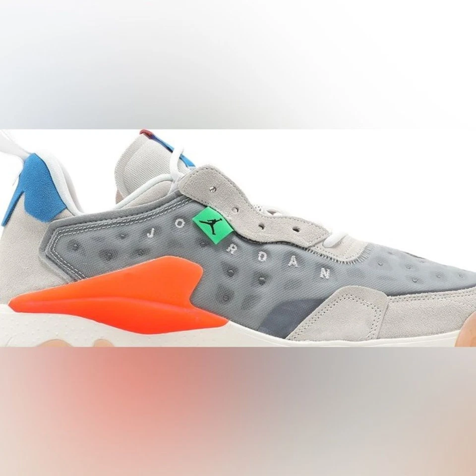 2021 Jordan Delta 2 'cinza claro fumaça laranja total - Imagem 3 de 4